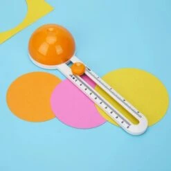 Cercle Cutter Cercle Cutter Patchwork Boussole Cercle Scrapbooking DIY Papier Carte Machine De Découpe 1 Pcs Orange -Pro Outils Soldes Magasin 81161361 4