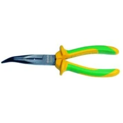 Pince à Becs 1/2 Ronds Coudés, Isolée, Long 200 Mm. (221004)