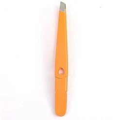 Outil D'épilation Extraction Pince à épiler Portable En Acier Inoxydable Orange, Rose, Bleu, Violet 4pcs