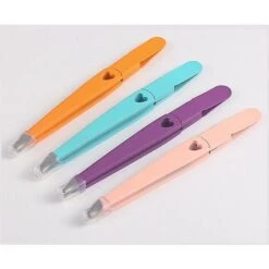 Outil D'épilation Extraction Pince à épiler Portable En Acier Inoxydable Orange, Rose, Bleu, Violet 4pcs -Pro Outils Soldes Magasin 83679609 3