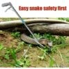 1m Pinces à Serpent Pliables Bâton Attrape-reptile Pince Pliante Pince à Serpent à Mâchoires Larges Outil De Contrôle De Serpent En Acier Inoxydable