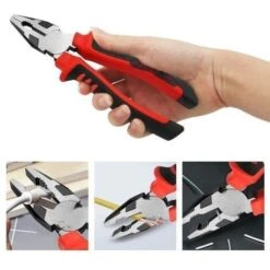 Pince Coupante Universelle à Long Bec Outils Multifonctions D'électricien 8 Pouces De DiagonalePratique Et Pratique -Pro Outils Soldes Magasin 85518941 2
