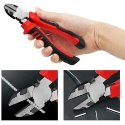 Pince Coupante Universelle à Long Bec Outils Multifonctions D'électricien 8 Pouces De DiagonalePratique Et Pratique -Pro Outils Soldes Magasin 85518941 3