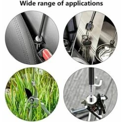 Lot De 2 Tige Télescopique Aimantée,Tige De Lecture Magnétique,Télescopique Magnétique Ramasser,Outil Bâton Rod Extensible, Ramassage Magnétiques Télescopiques, Avec Conception De Pince Style Poche, A -Pro Outils Soldes Magasin 87238252 4