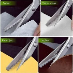 Ciseaux à Denteler Ciseaux Cranteurs De Couture Pour Tissu Qualité Professionnelle 24cm- Verts 11 Ciseaux à Denteler Ciseaux Cranteurs De Couture Pour Tissu Qualité Professionnelle 24cm- Verts -Pro Outils Soldes Magasin 87490785 5