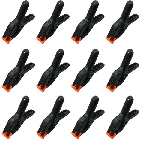 12PCS Pinces à Ressort En Nylon 3 12PCS Pinces à Ressort En Nylon