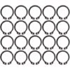20x Circlip Externe Bague D'arrêt Pour Arbre En Acier à Ressorts DIN 471 Anneau De Retenue Rondelle Blocage Pince Transmission, Ø 8mm -Pro Outils Soldes Magasin 90575077 1
