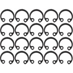 20x Circlip Interne Bague De Retenue Pour Alésages En Acier Inoxydable DIN 472 Anneau De Retenue Inox Rondelle Blocage Pince Transmission, Ø 9mm