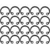 10x Circlip Interne Bague De Retenue Pour Alésages En Acier Inoxydable DIN 472 Anneau De Retenue Inox Rondelle Blocage Pince Transmission, Ø 18mm