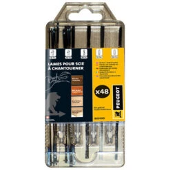 Kit De 48 Lames Pour Scie à Chantourner L. 127 Mm - 12-18 TPI - 803300 - Peugeot