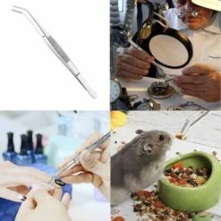 Pince à épiler Professionnelle, Pince à épiler En Acier Inoxydable, Pince à épiler, Pince à épiler Pointue Pour Poils Du Visage, Fragments Et Toilettage Quotidien -Pro Outils Soldes Magasin 91032171 3