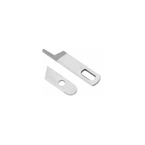 Jeu De Lames Et Couteaux De Surjeteuse Pièces De Rechange Du Couteau Inférieur Pour Surjeteuse Singer, 2 Pièces, Argent, Lame 5 Jeu De Lames Et Couteaux De Surjeteuse Pièces De Rechange Du Couteau Inférieur Pour Surjeteuse Singer, 2 Pièces, Argent, Lame - Image 3