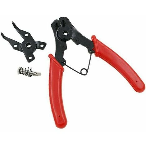 Pince à Circlips Interchangeable 4 En 1, Pince Multifonctionnelle, Outil Pour Retirer Les Anneaux Internes Externes 5 Pince à Circlips Interchangeable 4 En 1, Pince Multifonctionnelle, Outil Pour Retirer Les Anneaux Internes Externes - Image 3