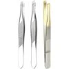 3 Pièces Pince A Epiler,Pincettes En Acier Inoxydable Pour Sourcil,Pince À Épiler Professionnelle En Acier Inoxydable Pour Sourcils,Pour Cils,Sourcils,Poils Incarnés -