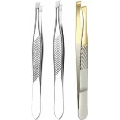 3 Pièces Pince A Epiler,Pincettes En Acier Inoxydable Pour Sourcil,Pince À Épiler Professionnelle En Acier Inoxydable Pour Sourcils,Pour Cils,Sourcils,Poils Incarnés -
