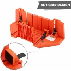 Boîte à Lets En Plastique, Boite A Let Extensible En Largeur, Mitre Saw Boîte à Lets De Coupe Boîte à Coupe Pour Scie à Let Scie à Main En Plastique Techniques ABS Haute Résistance -Pro Outils Soldes Magasin 92911351 4