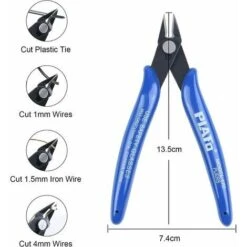Pince Brucelle, 12PCS Pincettes De Précision ESD Et Coupe-fil Micro Kit, Brucelles Antistatique Pour La Modélisation, Réparation électronique, L'artisanat, Laboratoire, Fabrication De Bijoux -Pro Outils Soldes Magasin 93444204 4