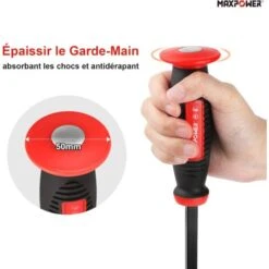 Jeu De Pince Levier,4 Pièces,Outils De Levier De Pneu,Jeu De Pince Levier Plate Coudée à Poignée,Outil De Montage Et Démontage -Pro Outils Soldes Magasin 93883132 5