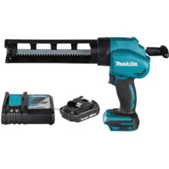 Pistolet Silicone 18V + 1 Batterie 1,5Ah + Chargeur En Coffret Standard - MAKITA - DCG180RY