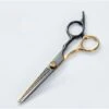 Ciseaux De Coiffure Ciseaux à Cheveux Ciseaux De Coupe De Cheveux Professionnels Pour Salon De Coiffure Hommes Femmes Et Enfants Acier Inoxydable Japonais Or Noir 6 Pouces Barbe Tranchant Antirouille -Pro Outils Soldes Magasin 94234310 1