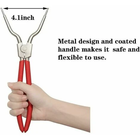 Pince De Retrait De Ressort Pour Machine à Laver LG Et Samsung (rouge) 4 Pince De Retrait De Ressort Pour Machine à Laver LG Et Samsung (rouge) - Image 2