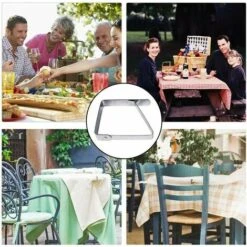 Pinces à Nappe D'extérieur, Pinces à Nappe, 12 Pinces à Nappe En Acier Inoxydable, Pinces à Nappe Antidérapantes Nappe Fixe Pour Table D'épaisseur 10-30mm 9 Pinces à Nappe D'extérieur, Pinces à Nappe, 12 Pinces à Nappe En Acier Inoxydable, Pinces à Nappe Antidérapantes Nappe Fixe Pour Table D'épaisseur 10-30mm -Pro Outils Soldes Magasin 95135319 3