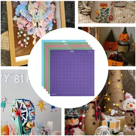 Paquet De 5 Tapis De DéCoupe Pour Maker 3/Maker/Explore 3/Air 2/Air/One(12X12 Pouce) Accessoires Pour Tapis De Cricket MatelasséS 7 Paquet De 5 Tapis De DéCoupe Pour Maker 3/Maker/Explore 3/Air 2/Air/One(12X12 Pouce) Accessoires Pour Tapis De Cricket MatelasséS - Image 5