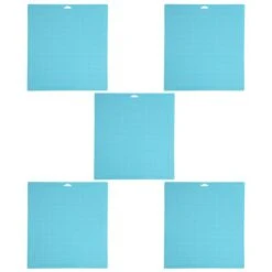 5 PièCes SéRies Tapis De DéCoupe PoignéE Pour One/Air/Explore Air2 & Air 3/Maker & Maker 3, Tapis De DéCoupe Matelassé 12X12 Pouces-Bleu -Pro Outils Soldes Magasin 95366374 3