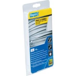 RAPID - Colle PVC & Câbles - 190mm X 14 Sticks (env. 250g) - Blister