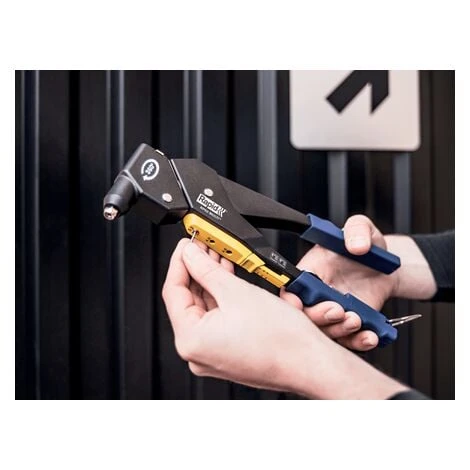 RAPID - RP60 MULTI - Pince Rivets Tête Pivotante - Coffret + 3x50 Rivets + 3 Forets 5 RAPID - RP60 MULTI - Pince Rivets Tête Pivotante - Coffret + 3x50 Rivets + 3 Forets - Image 3