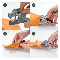 RAPID - RP05 - Pince œillets Ø4mm - Blister + 100 œillets -Pro Outils Soldes Magasin 95415895 4