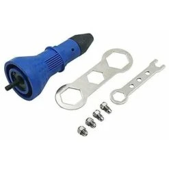 Pince à Riveter Pistolet à Rivets électrique Tirer Adaptateur Rivet électrique Adaptateur De Conversion Pistolet électrique,Blue -Pro Outils Soldes Magasin 95475781 4