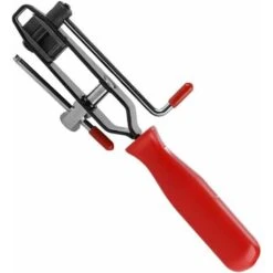 Pince à Collier　Pince à Collier De Serrage Outil Soufflet De Cardan Pince à Sertir Outil D'Installation De Bande De Pince De Joint CV Type D'Oreille Antidérapante(Pince Coupante)