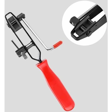 Pince De Serrage Pince à Collier De Serrage Outil Soufflet De Cardan Pince à Sertir Outil D'Installation De Bande De Pince De Joint CV Type D'Oreille Antidérapante(Pince Coupante) 6 Pince De Serrage Pince à Collier De Serrage Outil Soufflet De Cardan Pince à Sertir Outil D'Installation De Bande De Pince De Joint CV Type D'Oreille Antidérapante(Pince Coupante) - Image 4