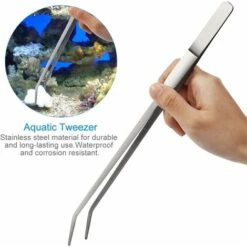 Pincette Et Brucelle　Aquarium Kit Outil Accessoires Inox Aquarium Réservoir Eau Plante Pinces Ciseaux Outils Set Poisson Starter Kits -Pro Outils Soldes Magasin 96337724 3