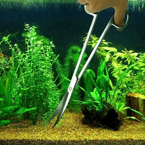 Aquarium Kit Outil Accessoires Inox Aquarium Réservoir Eau Plante Pinces Ciseaux Outils Set Poisson Starter Kits 7 Aquarium Kit Outil Accessoires Inox Aquarium Réservoir Eau Plante Pinces Ciseaux Outils Set Poisson Starter Kits - Image 5