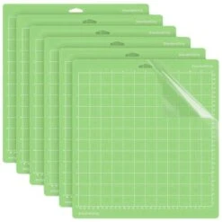 Paquet De 6 Tapis De DéCoupe Pour Cricut Maker 3/Maker/Explore 3/Air 2/Air/One (12X12 Pouces) Accessoires De Tapis De Cricket MatelasséS
