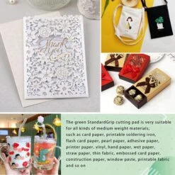 Paquet De 6 Tapis De DéCoupe Pour Cricut Maker 3/Maker/Explore 3/Air 2/Air/One (12X12 Pouces) Accessoires De Tapis De Cricket MatelasséS 11 Paquet De 6 Tapis De DéCoupe Pour Cricut Maker 3/Maker/Explore 3/Air 2/Air/One (12X12 Pouces) Accessoires De Tapis De Cricket MatelasséS -Pro Outils Soldes Magasin 96806295 5