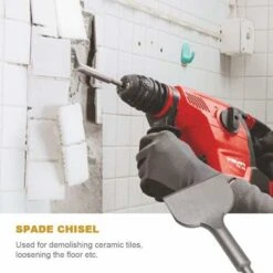 SDS PLUS Ciseau à Carreaux 165 Mm X 75 Mm Premium Extension Series Ciseau Incurvé Pour Carreaux De Céramique Et De Sol KAEJYIUT 11 SDS PLUS Ciseau à Carreaux 165 Mm X 75 Mm Premium Extension Series Ciseau Incurvé Pour Carreaux De Céramique Et De Sol KAEJYIUT -Pro Outils Soldes Magasin 97012885 5