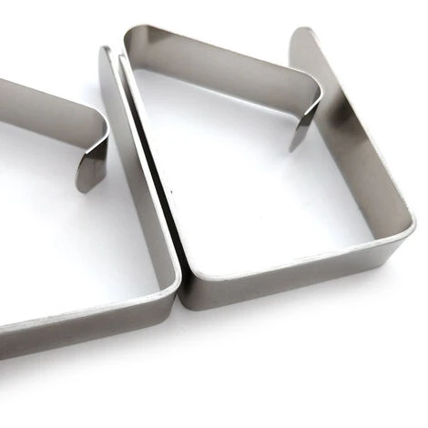 Pinces à Nappe Ensemble De 8 Acier Inoxydable Nappe Clips Anti-Glissant (4cm X2 Pièces) 7 Pinces à Nappe Ensemble De 8 Acier Inoxydable Nappe Clips Anti-Glissant (4cm X2 Pièces) - Image 5