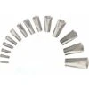 Lot De 14 Buses De Calfeutrage En Acier Inoxydable, Outils De Calfeutrage, Kit D'Outils De Finition, Outil De Calfeutrage Réutilisable Pour Salle De Bain/Cuisine/Chambre/Sol/Coin