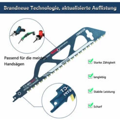 Lame De Scie En Alliage Dur Pour Couper Le Bois, Le Ciment Et La Brique Lames De Scie Alternative Pour Scie Sabre 305Mm -Pro Outils Soldes Magasin 99373500 3