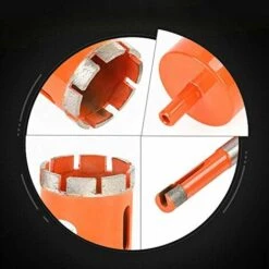 Scie Cloche Diamantée Pour Porcelaine, Granit, Marbre, Grès, Carrelage, Ardoise (diamètre 55 Mm) 10 Scie Cloche Diamantée Pour Porcelaine, Granit, Marbre, Grès, Carrelage, Ardoise (diamètre 55 Mm) -Pro Outils Soldes Magasin 99455266 4