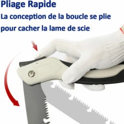 Scie A Main Pliante A Lame Extra Longue Robuste SK5 280mm Pour Jardin, Taille Et Coupe Des Branches Camping -Pro Outils Soldes Magasin 99847166 4