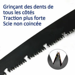 Scie A Main Pliante A Lame Extra Longue Robuste SK5 280mm Pour Jardin, Taille Et Coupe Des Branches Camping -Pro Outils Soldes Magasin 99847166 5